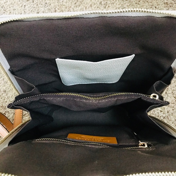 Genuine Leather ,Convertible Backpack, Made in ITALY